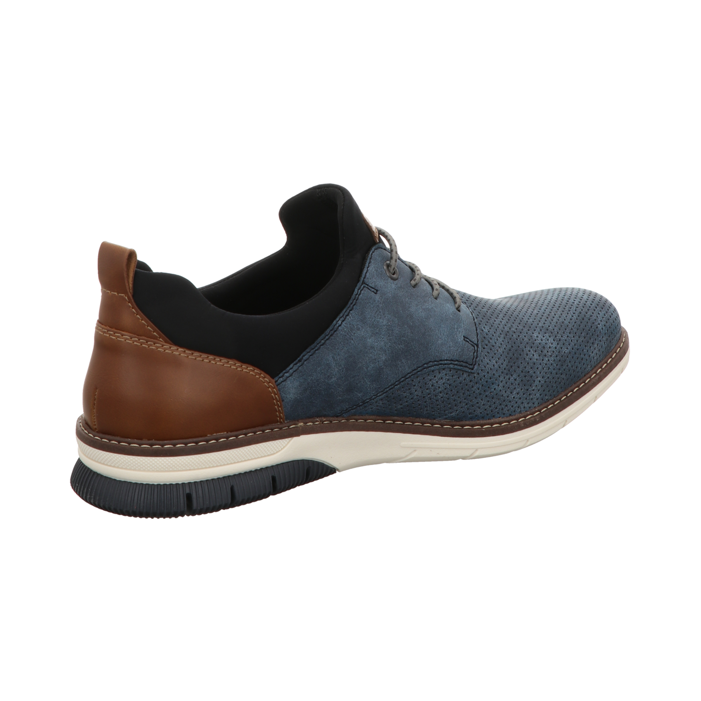 Rieker Herren Schnürschuh  in schwarz