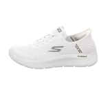 Skechers Herren Slipper Slip Ins Go Walk Flex Hand in weiss