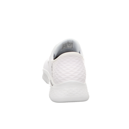 Skechers Herren Slipper Slip Ins Go Walk Flex Hand in weiss
