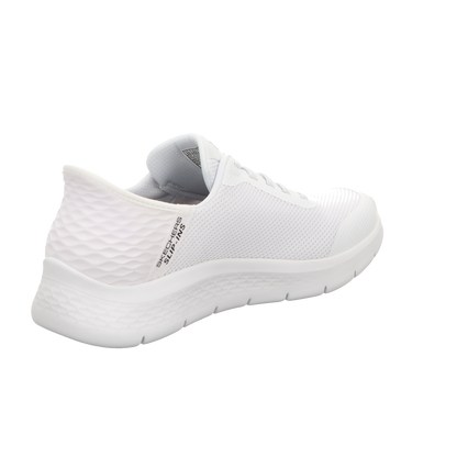 Skechers Herren Slipper Slip Ins Go Walk Flex Hand in weiss