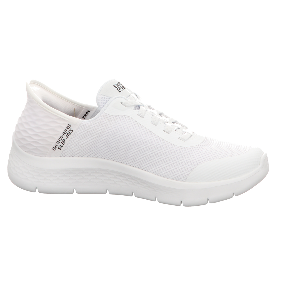 Skechers Herren Slipper Slip Ins Go Walk Flex Hand in weiss