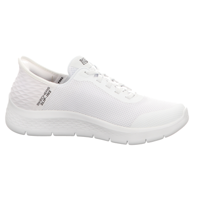 Skechers Herren Slipper Slip Ins Go Walk Flex Hand in weiss