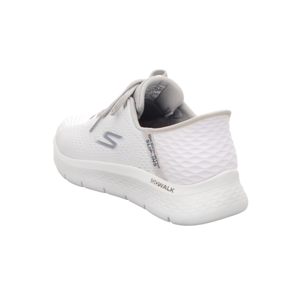 Skechers Herren Slipper Slip Ins Go Walk Flex in weiss
