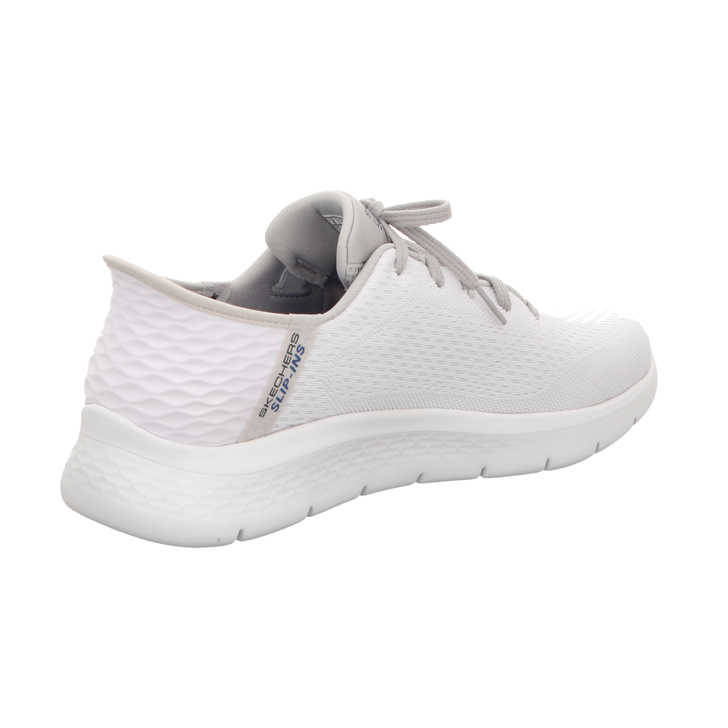 Skechers Herren Slipper Slip Ins Go Walk Flex in weiss