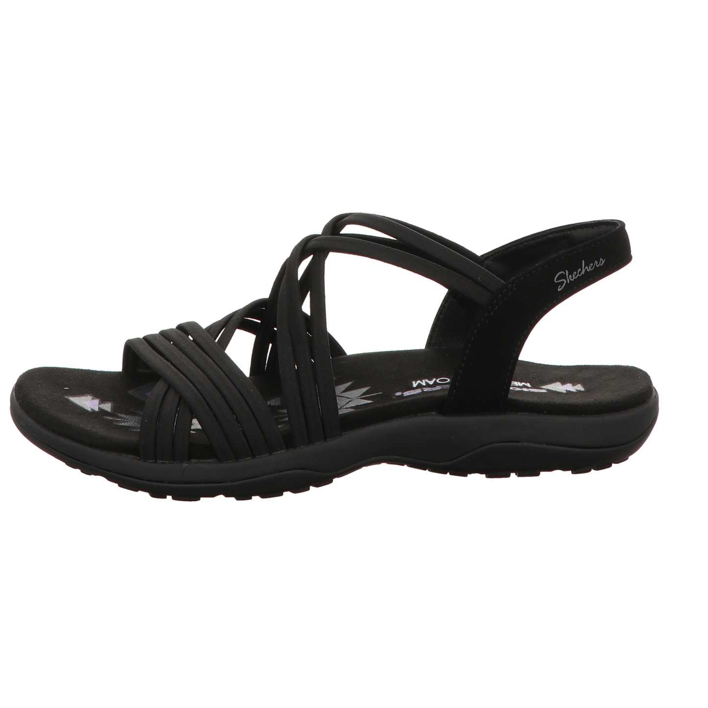 Skechers Damen Sandalette Sunnyside in schwarz