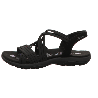 Skechers Damen Sandalette Sunnyside in schwarz
