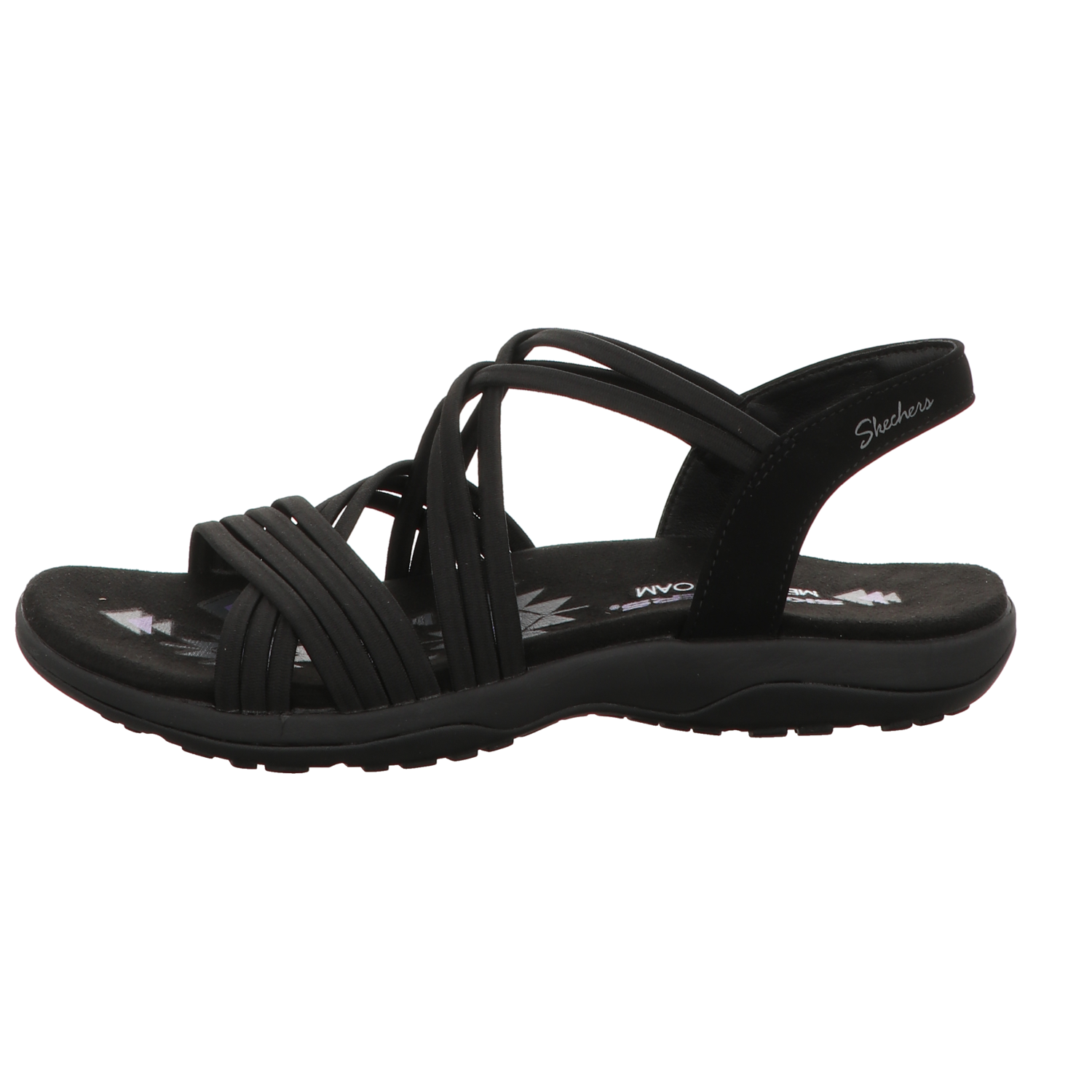 Skechers Damen Sandalette Sunnyside in schwarz