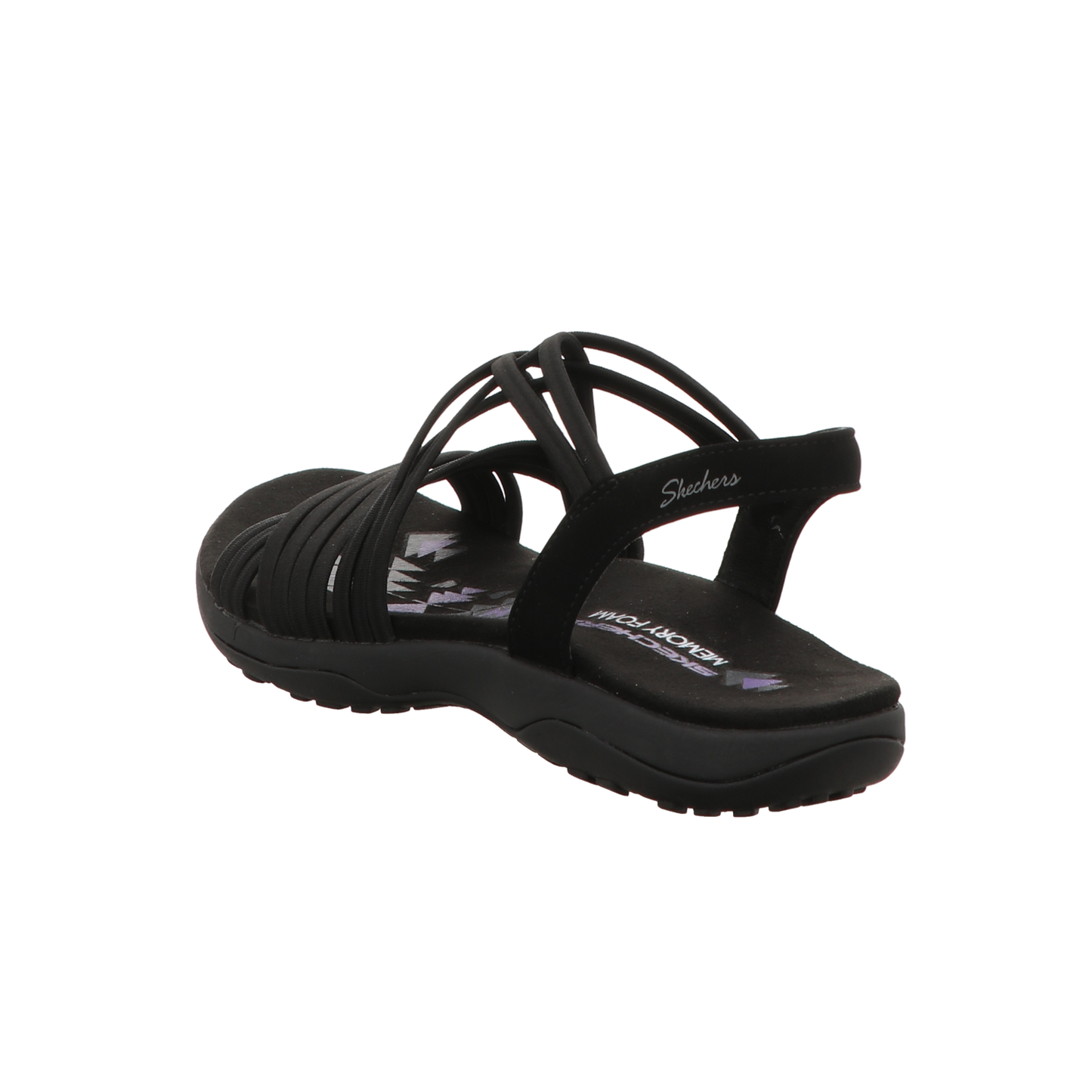 Skechers Damen Sandalette Sunnyside in schwarz