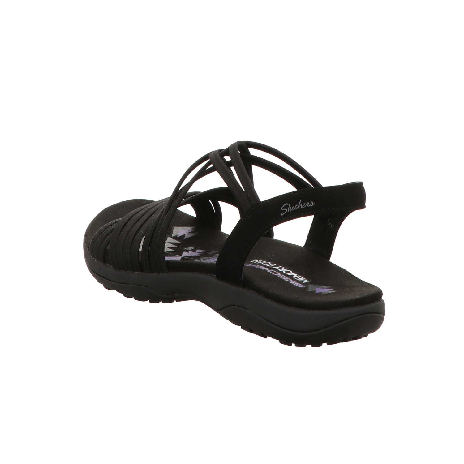 Skechers Damen Sandalette Sunnyside in schwarz