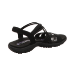 Skechers Damen Sandalette Sunnyside in schwarz