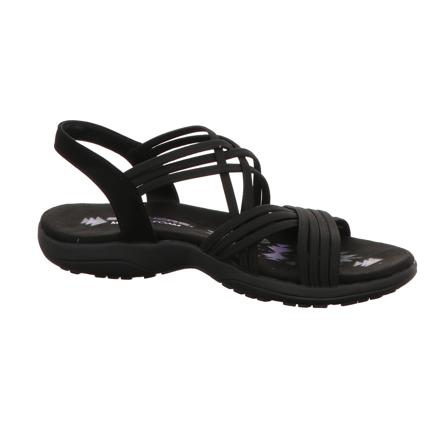 Skechers Damen Sandalette Sunnyside in schwarz