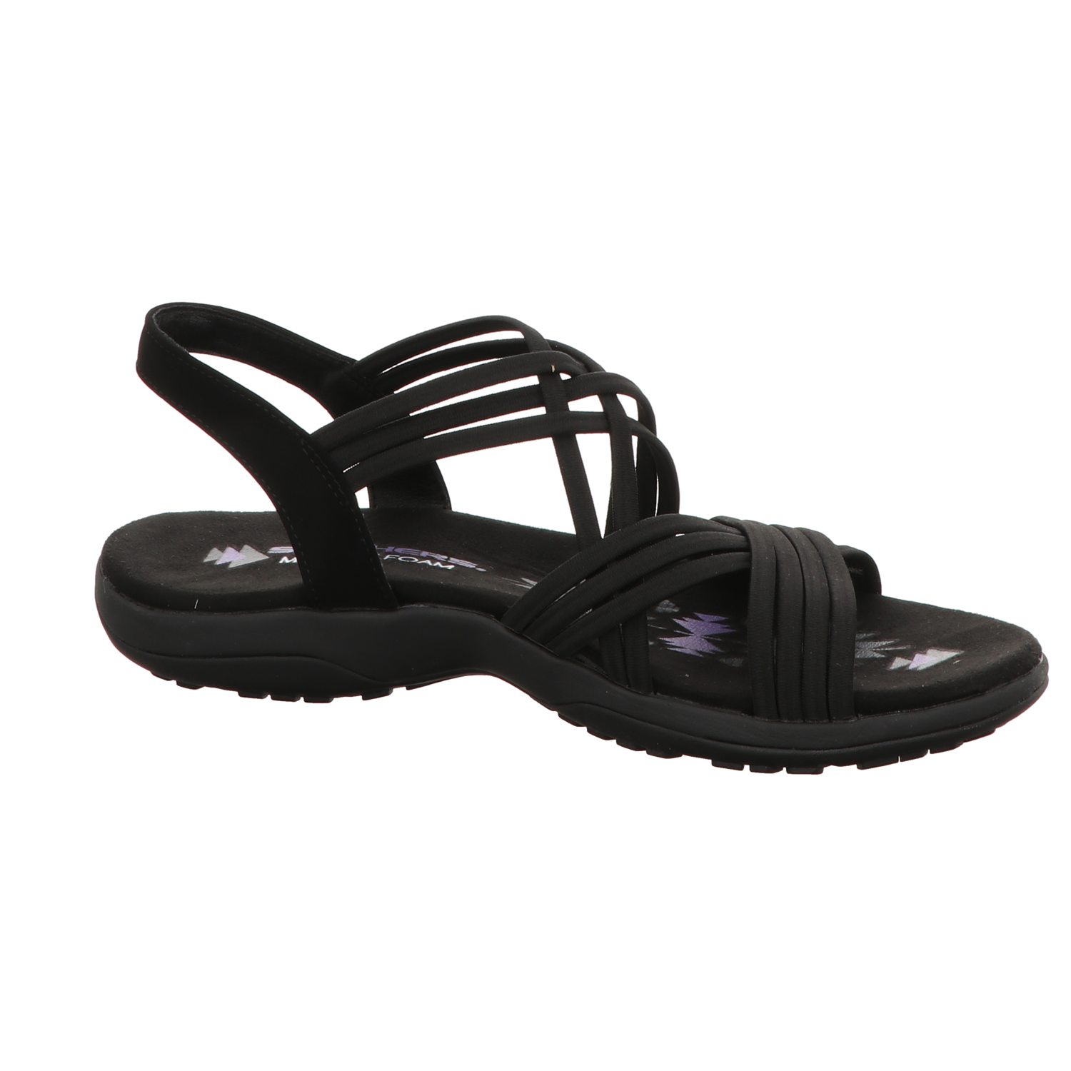 Skechers Damen Sandalette Sunnyside in schwarz