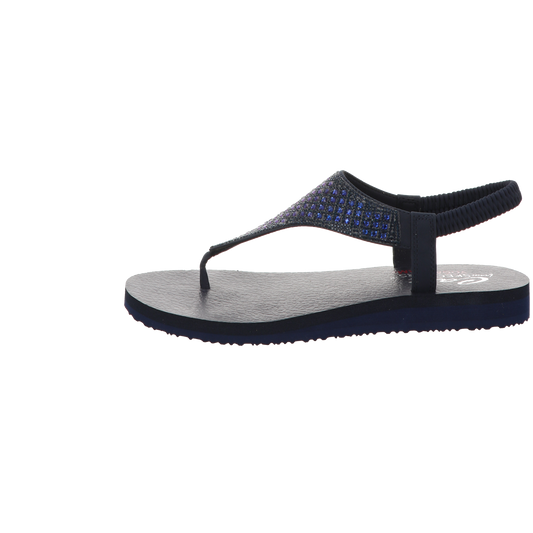 Skechers Damen Sandalette Meditation-Rockstar in blau