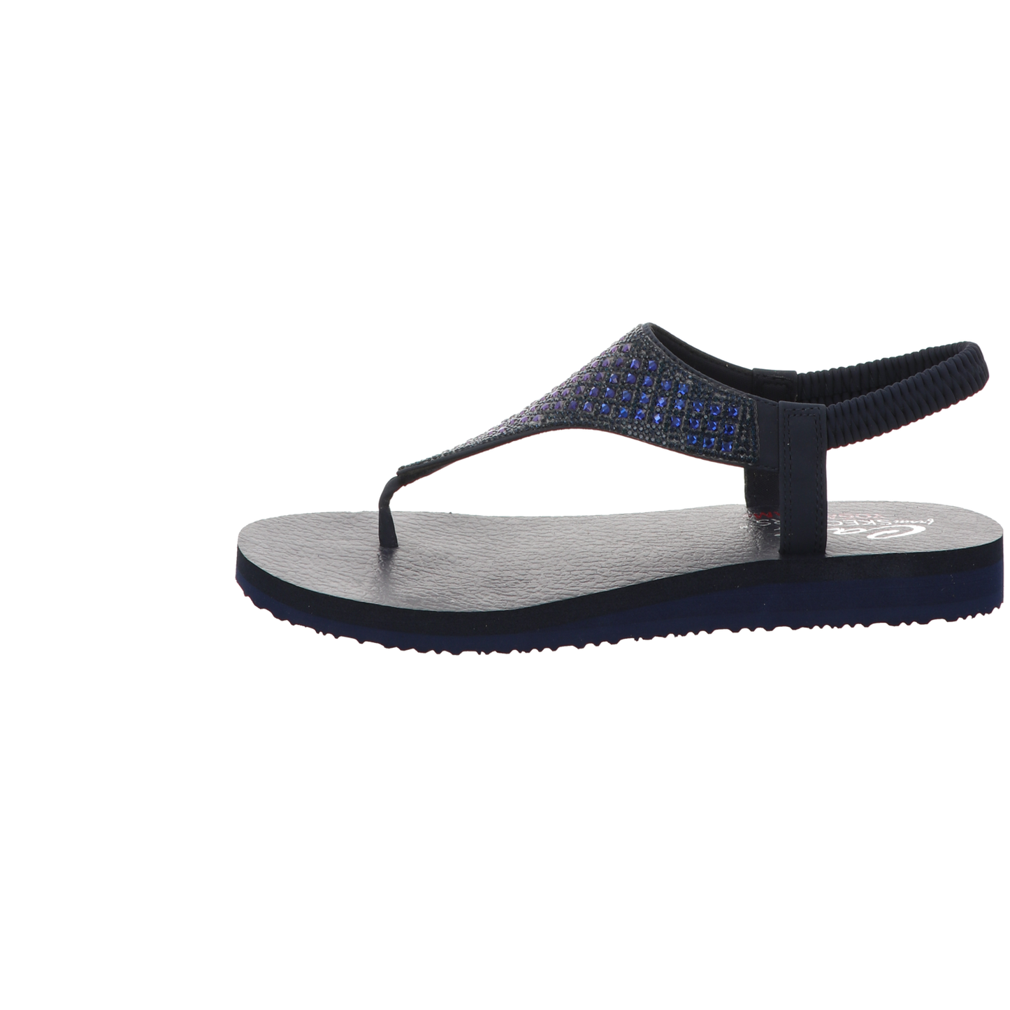 Skechers Damen Sandalette Meditation-Rockstar in blau