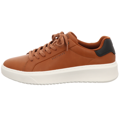 Skechers Herren Schnürschuh Court Break in braun