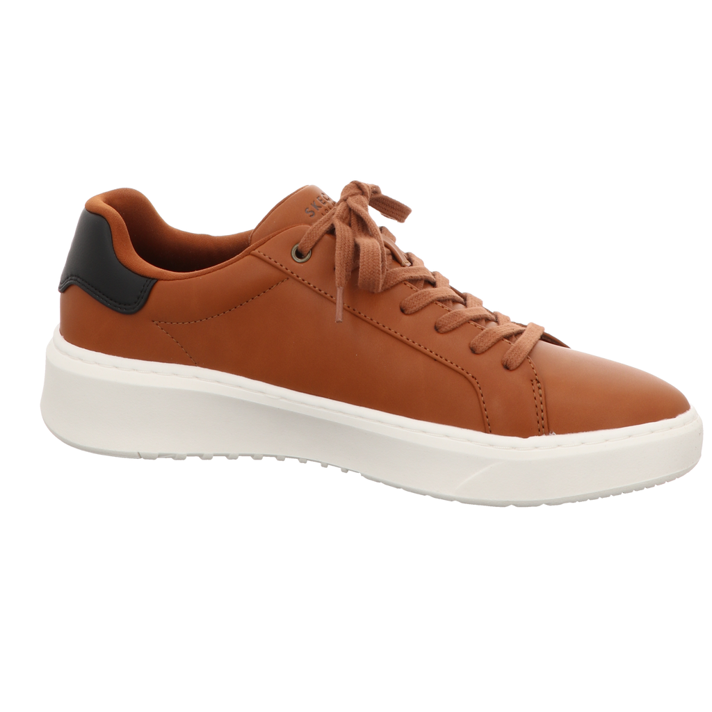 Skechers Herren Schnürschuh Court Break in braun