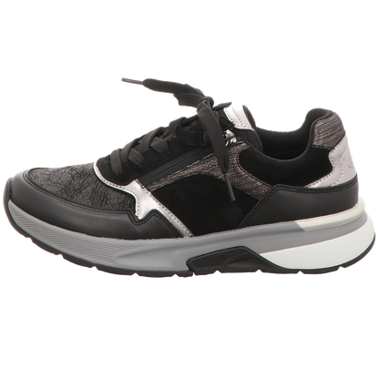 Gabor Damen Schnürschuh bequem  in schwarz