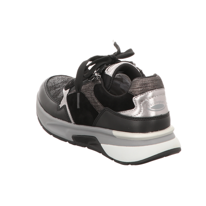 Gabor Damen Schnürschuh bequem  in schwarz