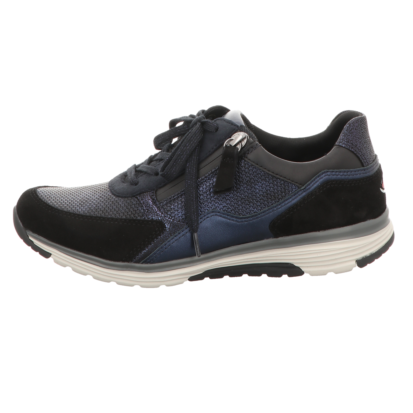 Gabor Damen Schnürschuh bequem  in blau