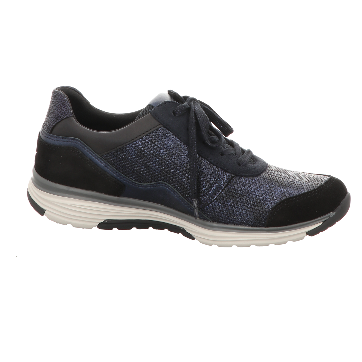 Gabor Damen Schnürschuh bequem  in blau