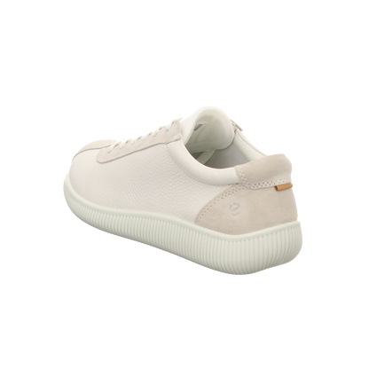 Ecco Damen Schnürschuh Soft Zero in weiss