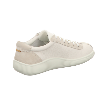 Ecco Damen Schnürschuh Soft Zero in weiss