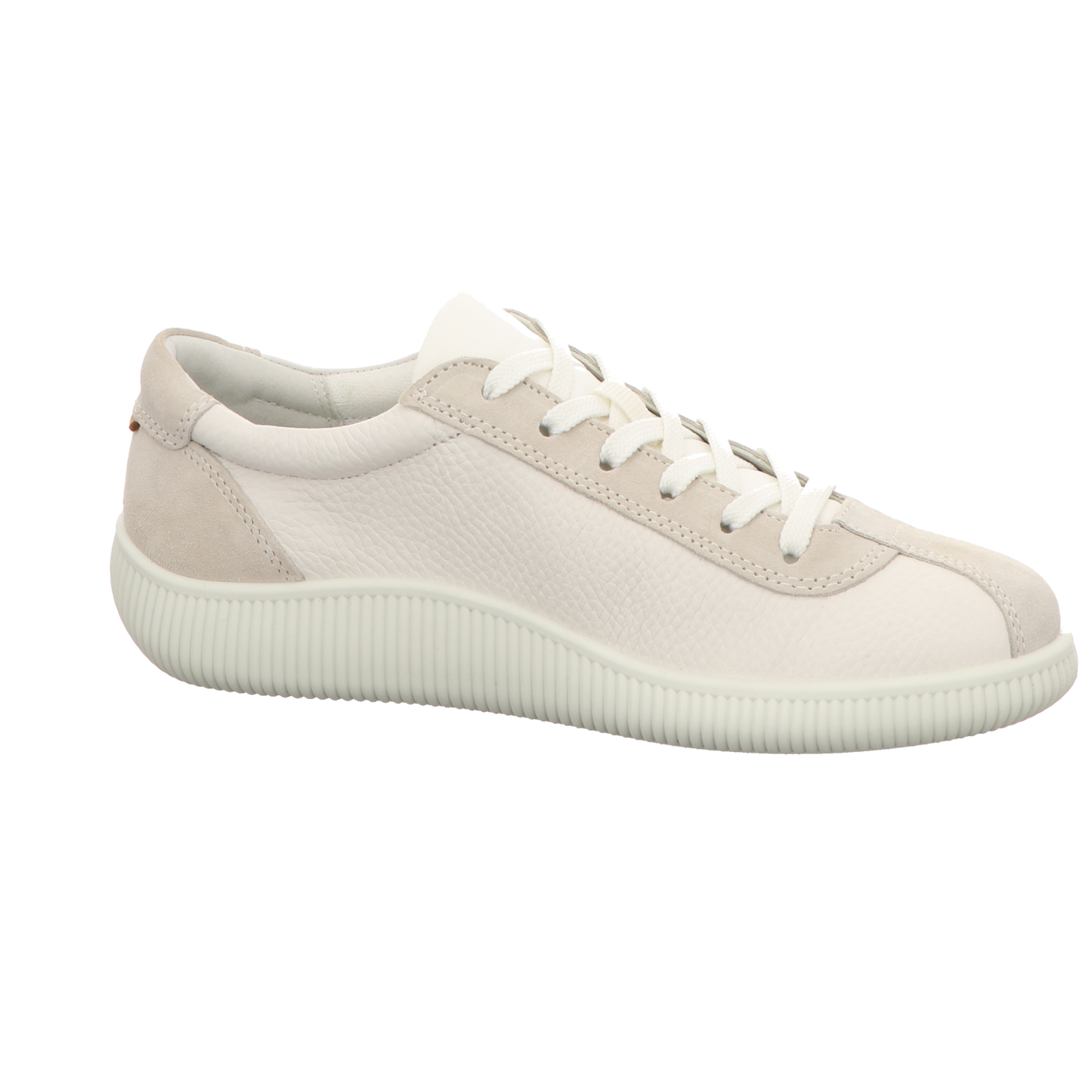 Ecco Damen Schnürschuh Soft Zero in weiss