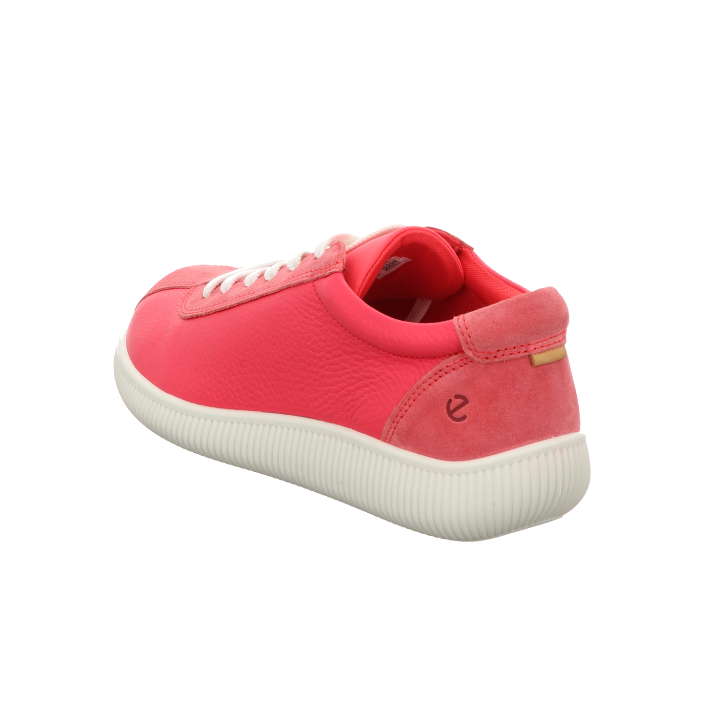 Ecco Damen Schnürschuh Soft Zero in rosa