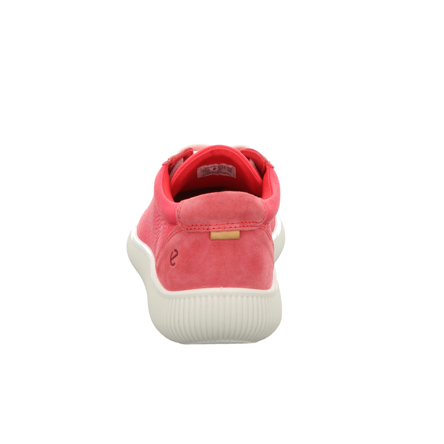 Ecco Damen Schnürschuh Soft Zero in rosa