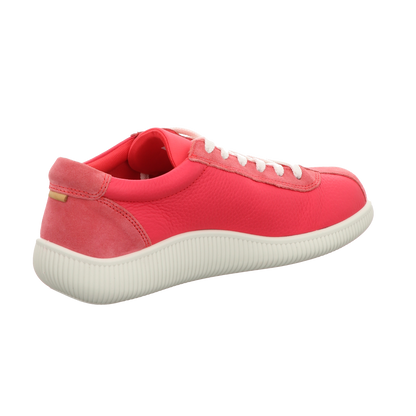 Ecco Damen Schnürschuh Soft Zero in rosa
