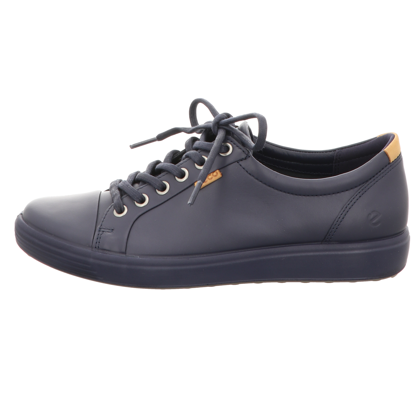 Ecco Damen Schnürschuh Soft 7 in blau