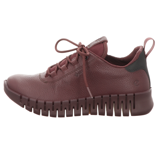 Ecco Damen Schnürschuh Gruuv in rot