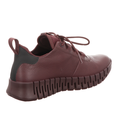 Ecco Damen Schnürschuh Gruuv in rot