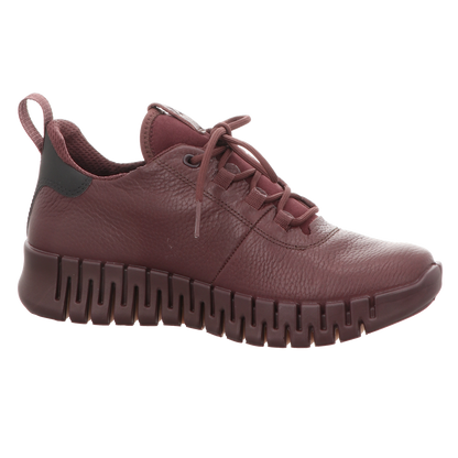 Ecco Damen Schnürschuh Gruuv in rot