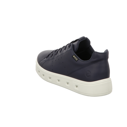 Ecco Herren Schnürschuh Street 720 in blau