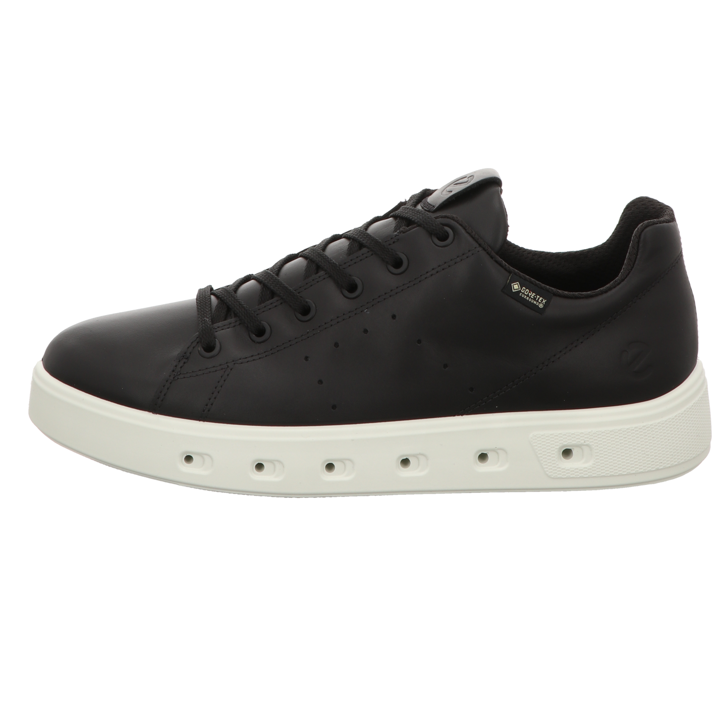 Ecco Herren Schnürschuh Street 720 in schwarz
