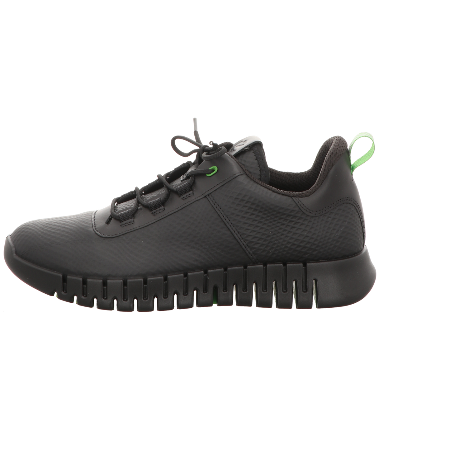 Ecco Herren Schnürschuh Gruuv in schwarz