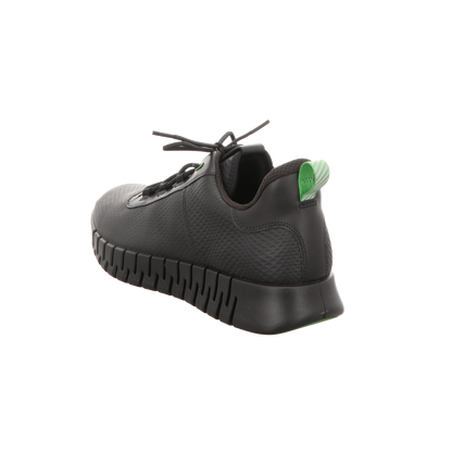 Ecco Herren Schnürschuh Gruuv in schwarz