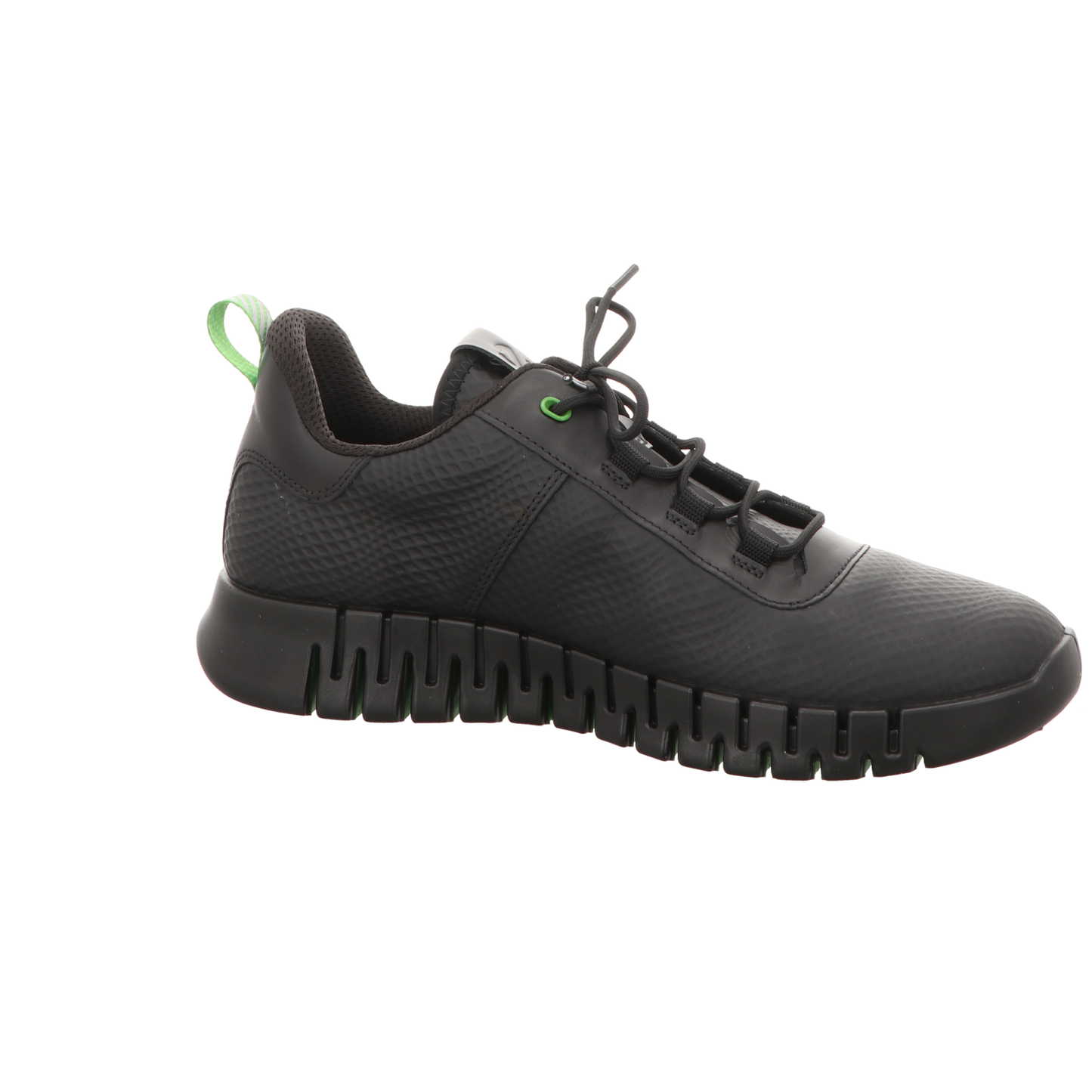 Ecco Herren Schnürschuh Gruuv in schwarz