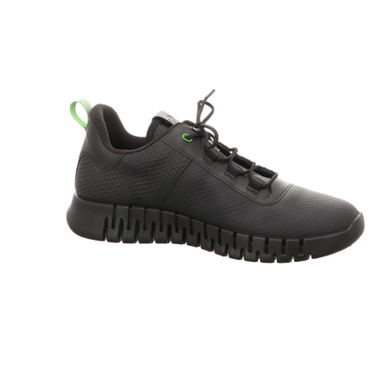 Ecco Herren Schnürschuh Gruuv in schwarz