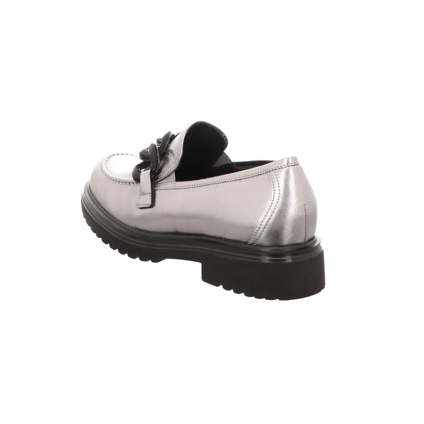 Gabor Damen Slipper Davos in silber