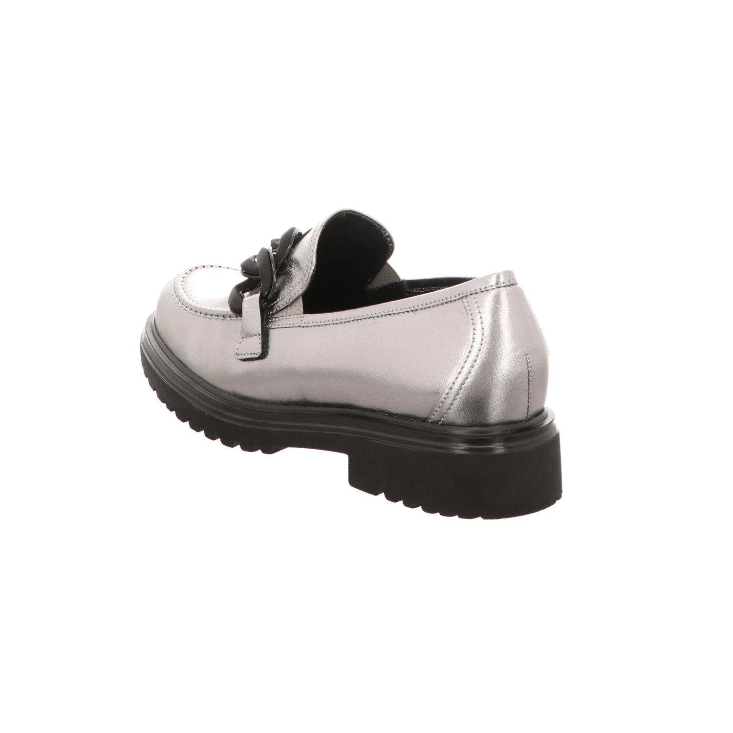 Gabor Damen Slipper Davos in silber