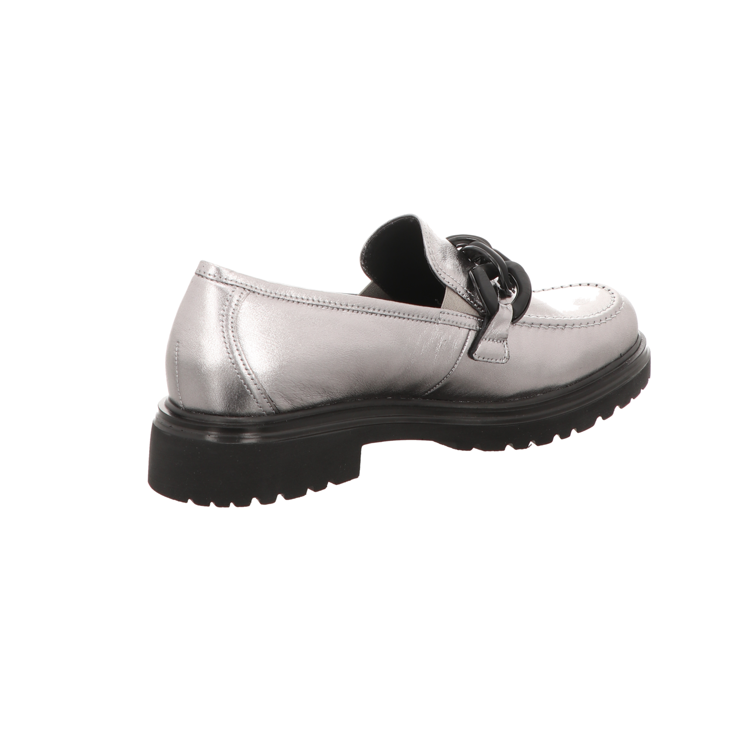 Gabor Damen Slipper Davos in silber