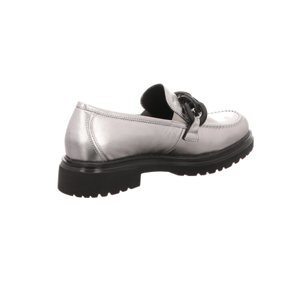 Gabor Damen Slipper Davos in silber