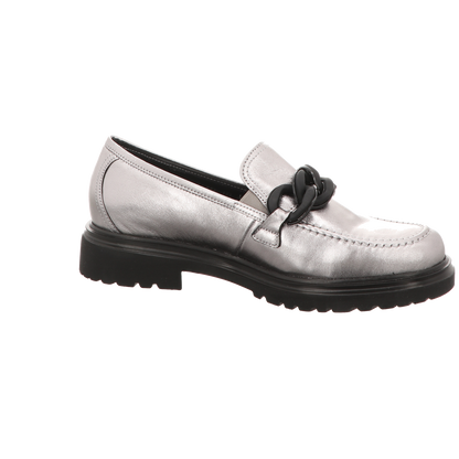 Gabor Damen Slipper Davos in silber
