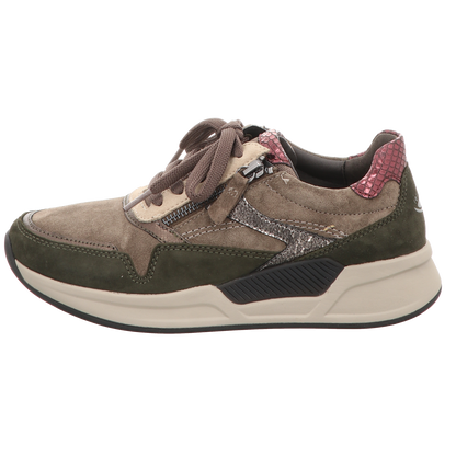 Gabor Damen Schnürschuh bequem  in grau