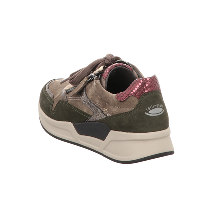 Gabor Damen Schnürschuh bequem  in grau