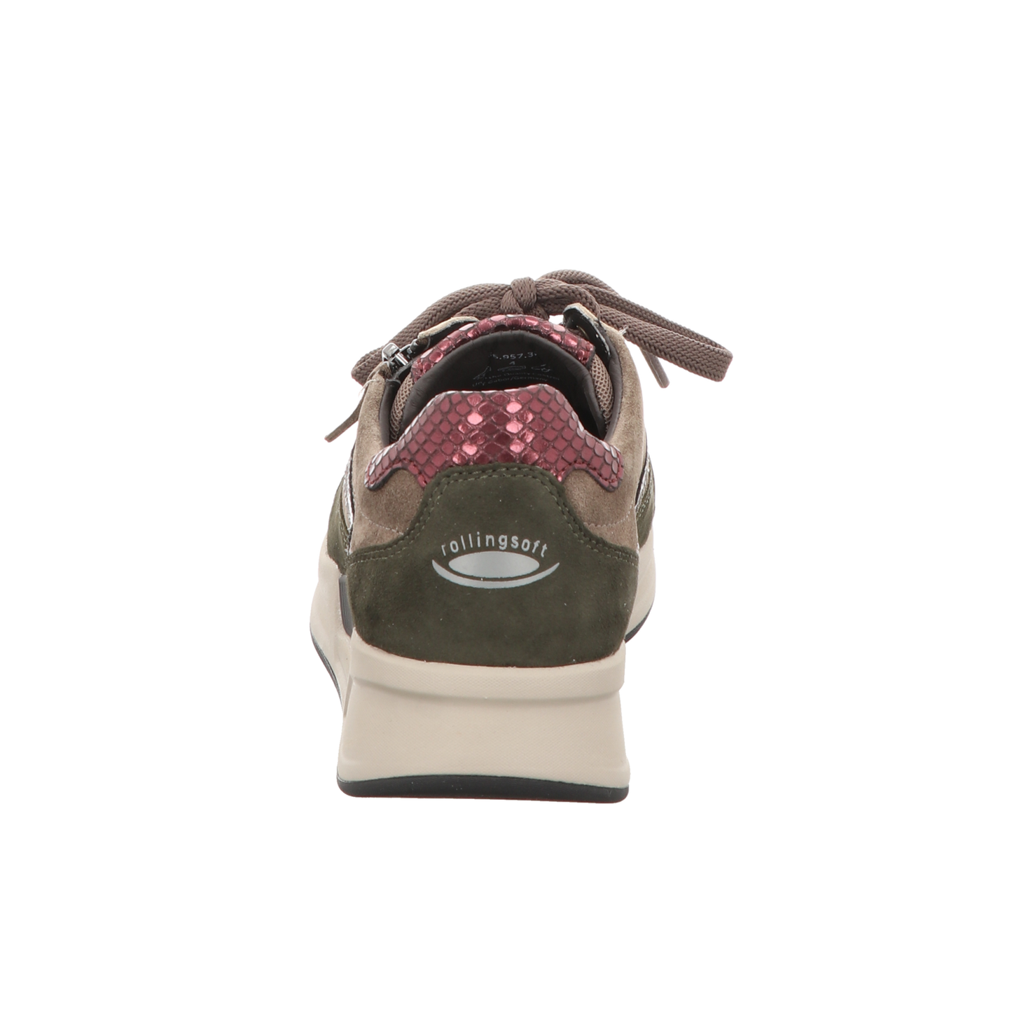 Gabor Damen Schnürschuh bequem  in grau