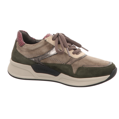 Gabor Damen Schnürschuh bequem  in grau