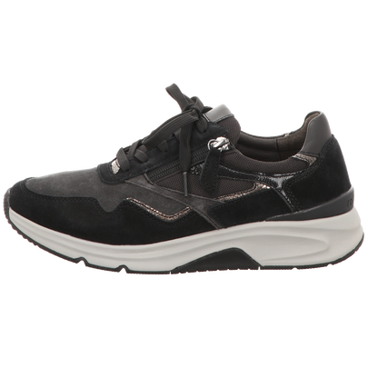 Gabor Damen Schnürschuh bequem  in grau